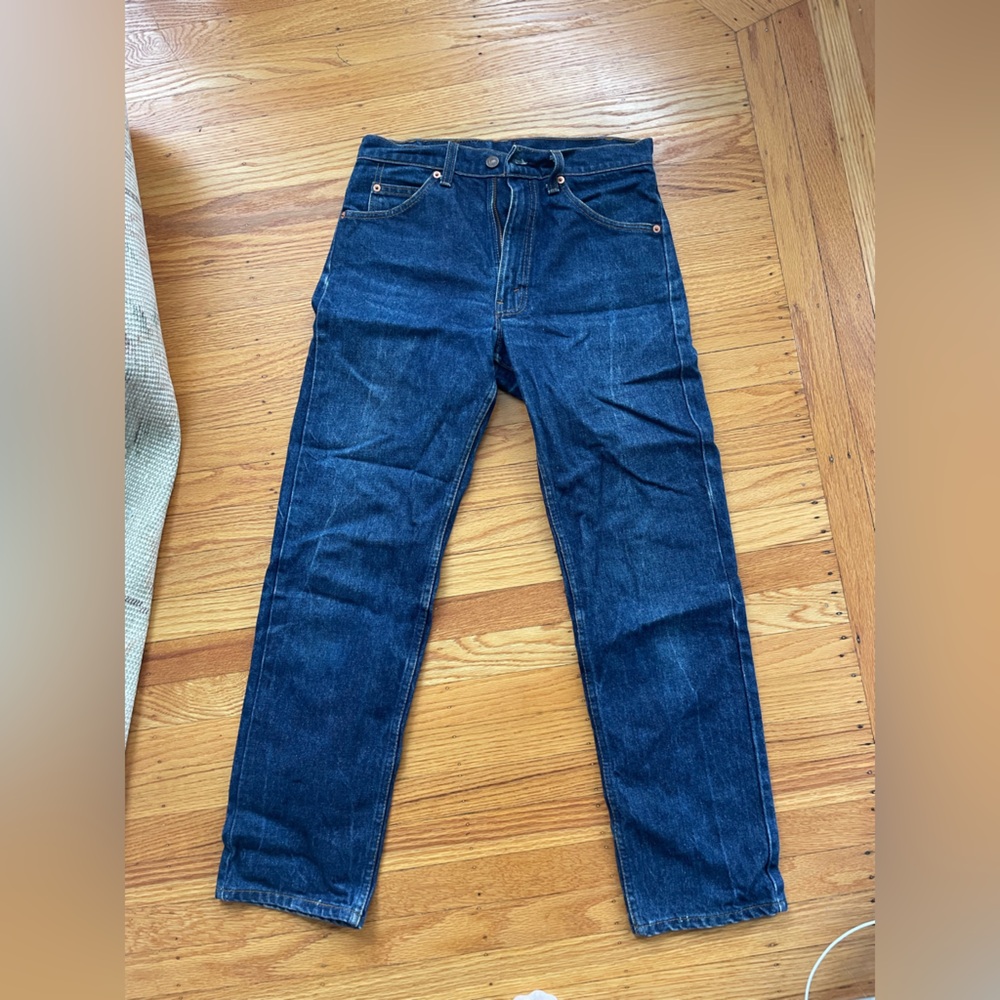 Vintage Levi's 505 Dark Indigo Straight Jeans
